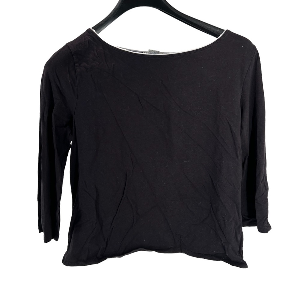 Women’s xl black under shirt cotton spandex mix A150AT11